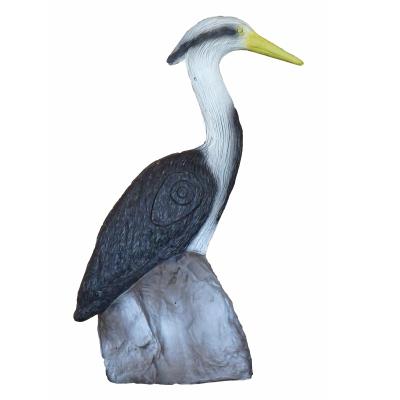 3d ziel für den bogensport fischreiher