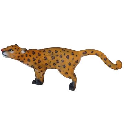 leopard ziel 3d target für den bogensport