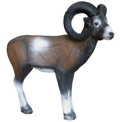 3d zielfigur bogensport Mufflon stehend